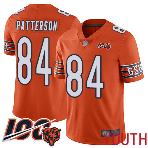Chicago Bears Limited Orange Youth Cordarrelle Patterson Alternate Jersey NFL Football #84 100th Season